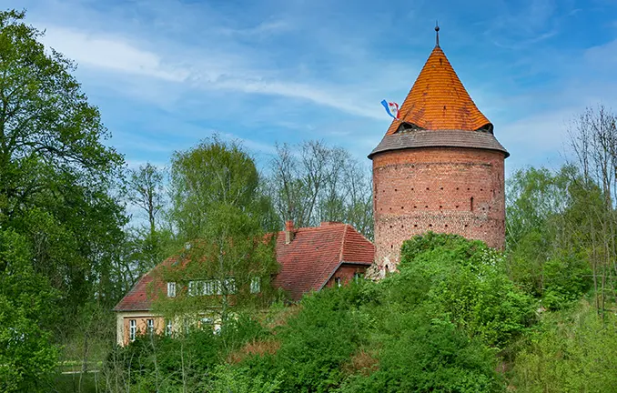 Museum und Burgturm in Plau