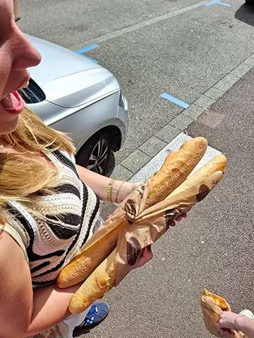Baguette einkaufen