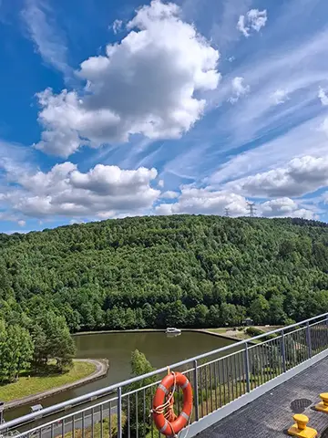 Schrägaufzug im Elsass