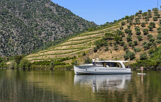 Hausboot Greenline - Bedestopp auf dem Douro