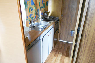 Hausboot Eau Claire 930 - Küche