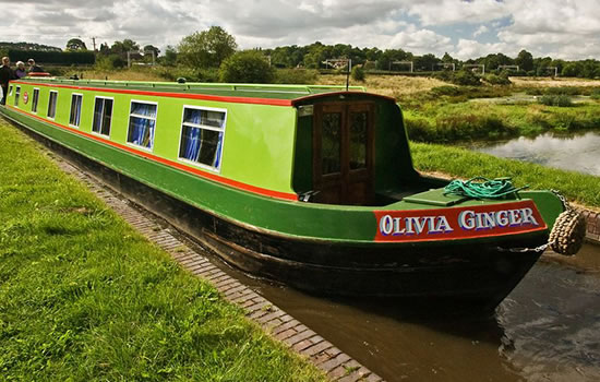 narrow boat 'Oliva Ginger'