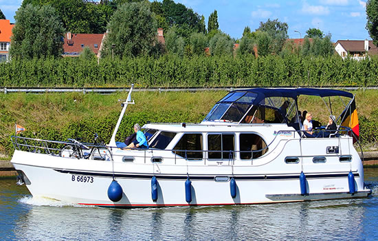 Hausboot Ryna 44 ab Eeklo, Belgien