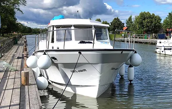 Naviga Nordica 40 - Hausboot mit Elektroantrieb auf dem Göta Kanal mieten