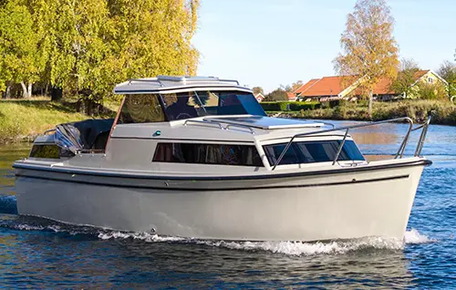 Safir Electric 26 - ein Hausboot für 4 - 6 Personen - auch führerscheinfrei Hausboot 'Safir Electric 26'