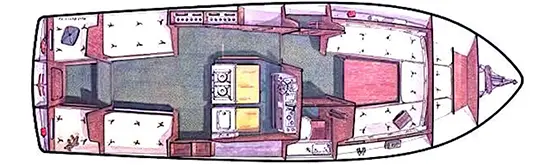 Safir Electric 26 - ein Hausboot für 6 Personen - auch führerscheinfrei Hausboot 'Safir Electric 26'