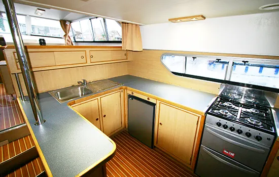 Hausboot Fermanagh Class Pantry (Küche)