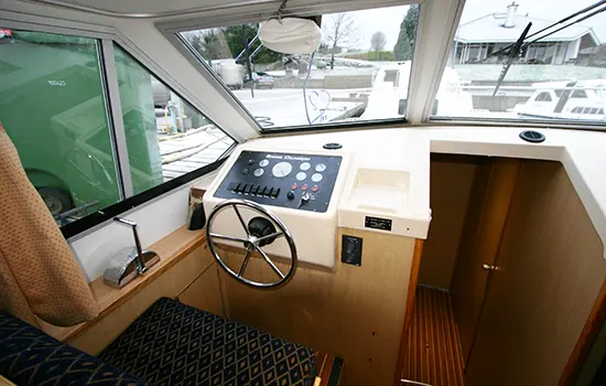 Hausboot Fermanagh Class Steuerstand