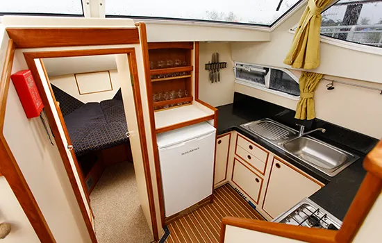 Hausboot 'Tipperary' - Küche