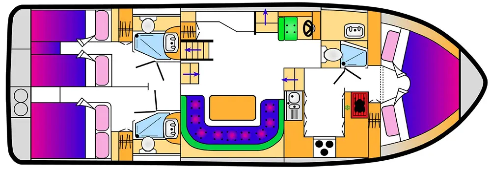 Hausboot 'Waterford'