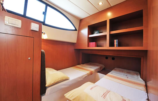 Hausboot Minuetto 6+ - Schlafkabine