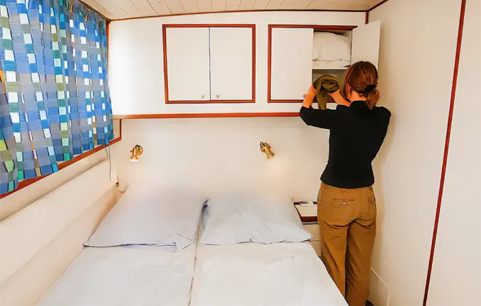 Hausboot 'Kormoran 1140' - Kabine