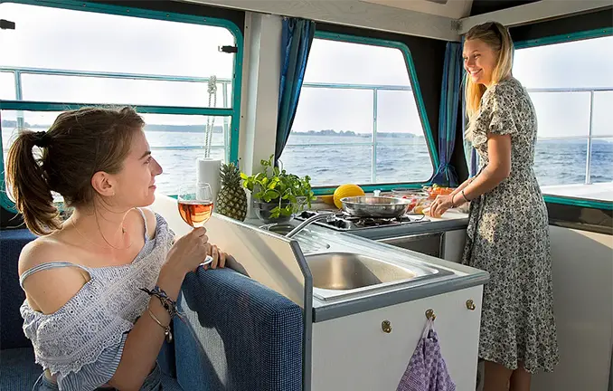 Hausboot 'Vetus 1500' - Flotte Kuhnle