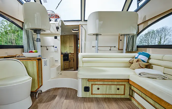 Hausboot 'Caprice' - Salon