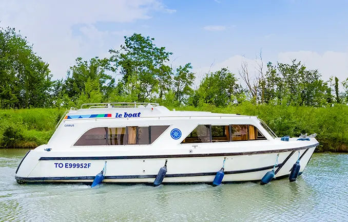 Außen Hausboot 'Cirrus' Außen