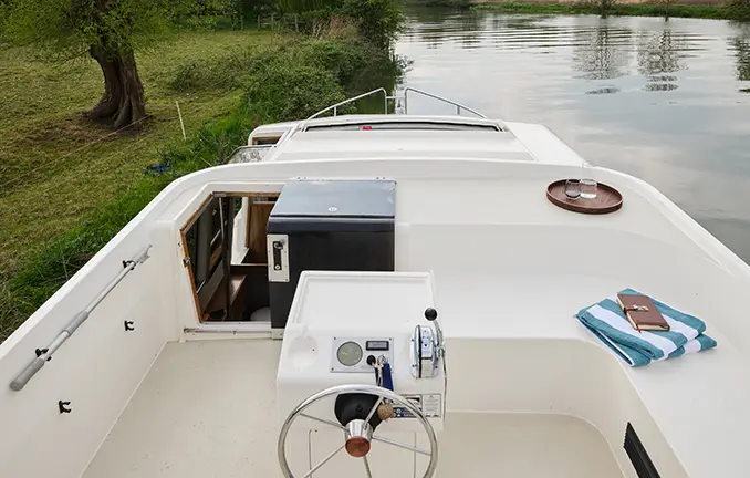 Außensteuerstand Hausboot 'Classique' Außensteuerstand