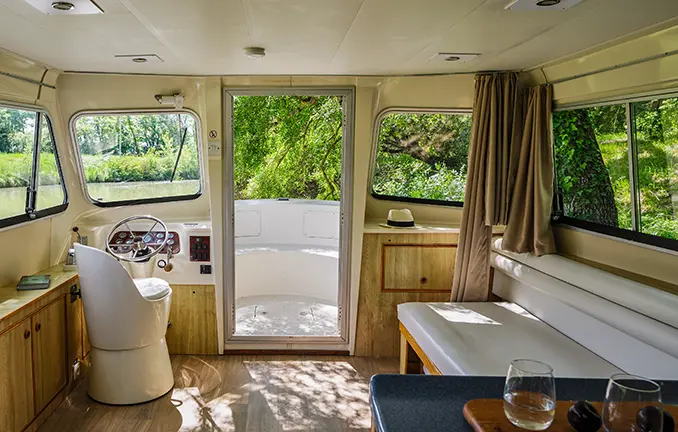 Hausboot 'Dancer 4' - Salon