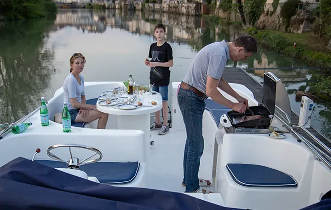 Sonnendeck Hausboot 'Mystique' Sonnendeck