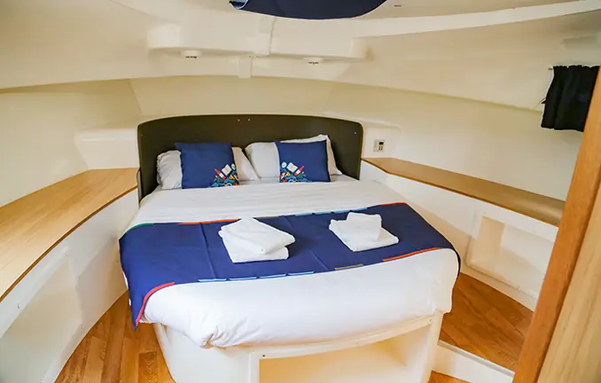 Vorschiffskabine Hausboot 'Mystique' Kabine