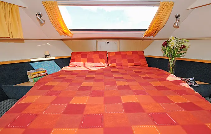 Kabine vorne (unbekannt - leboat.com) Hausboot Shannon Star