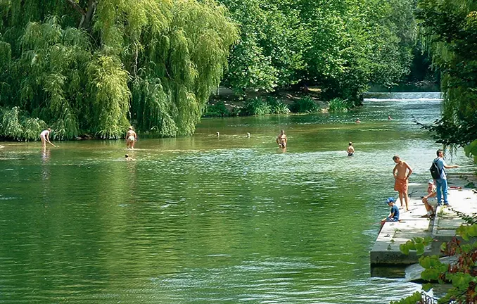 Baden in der Charente bei Sireuil