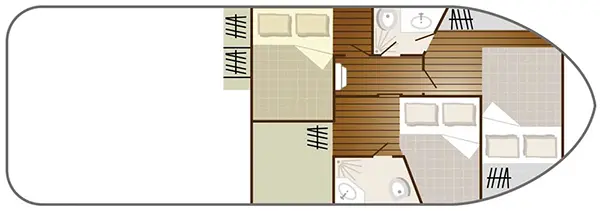 >Hausboot 'Cruiser Comfort 6/8 Pers.'