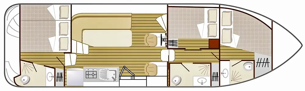 Hausboot 'Nicols 1100'
