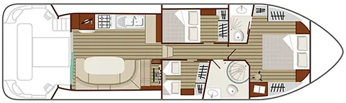 Hausboot 'Cruiser Premium 6/8' - Nicols Sixto Green (riverly.com) Elektoboot 'Cruiser Premium 6/8