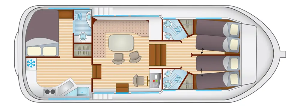 Penichette 1180 FB - Hausboot  mieten für einen Bootsurlaub