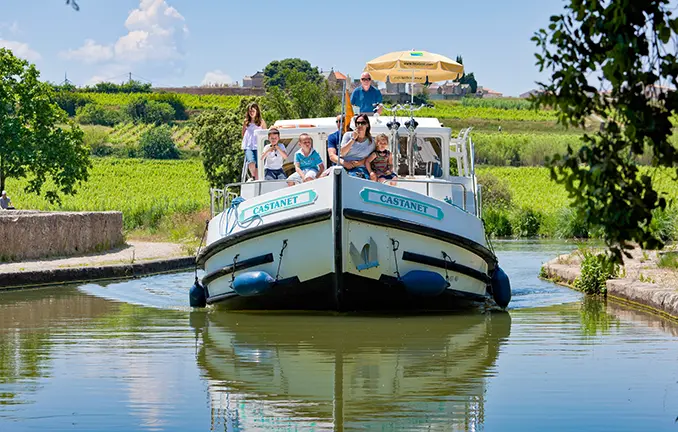 Hausboot Penichette auf dem Canal du Midi