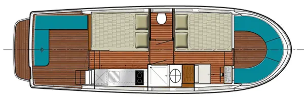 Evolution - Hausboot  mieten für einen Bootsurlaub