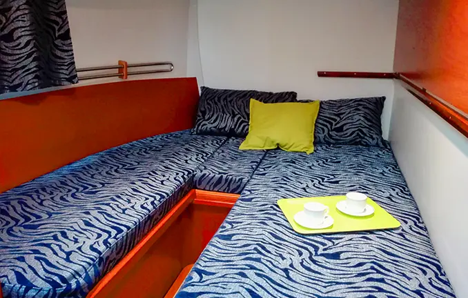 Hausboot 'Tip Top' - Kabine Hausboot 'Tip Top' - Kabine