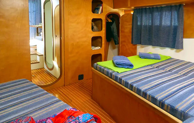Hausboot 'New Con Fly Suite' - Kabine Hausboot 'New Con Fly' - Kabine