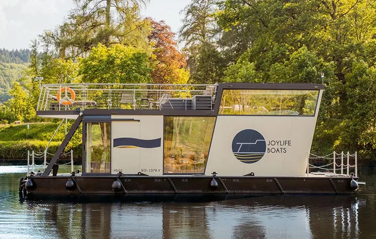 Hausboot 'Joylife' auf der Saar und Mosel