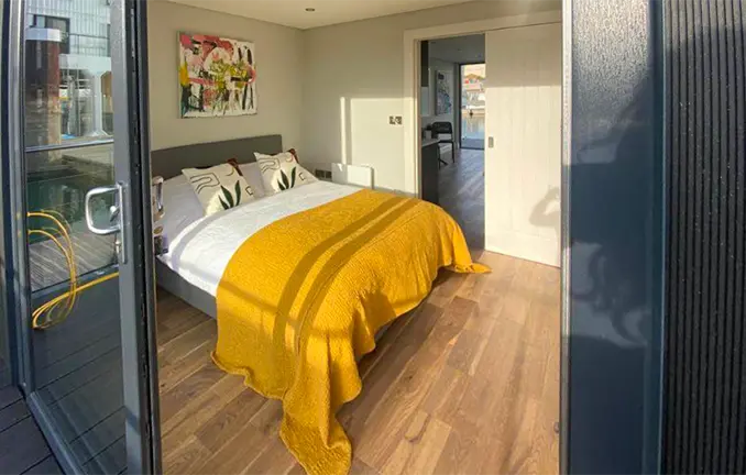 Houseboat in Inverness - Schlafzimmer Houseboat in Inverness - Schlafzimmer