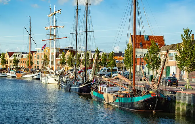 Hafen in Harlingen
