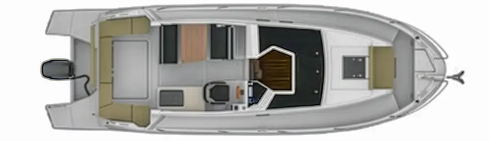 Aufteilung Hausboot Balt Titanium 918