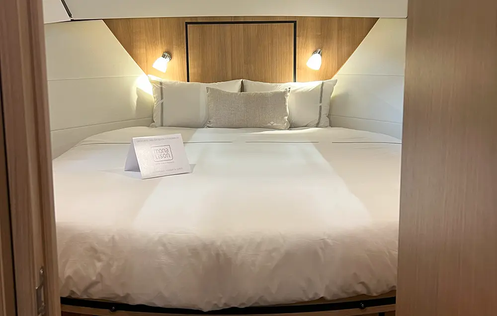 Motoryacht 'Linssen 35.0 Sedan' - Vorschiffskabine