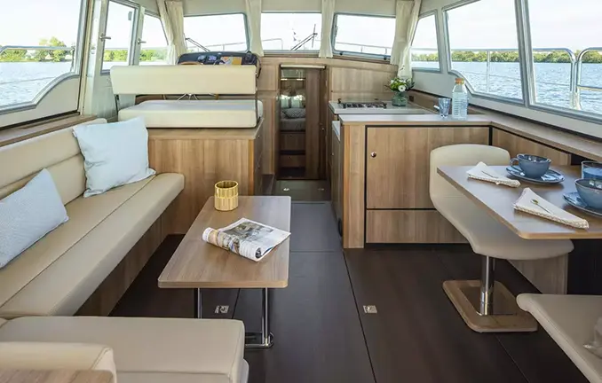 Motorboot 'Linssen SL 40.0 Sedan' - Salon