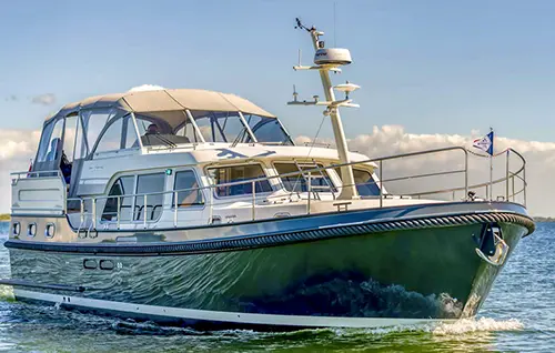 Motoryacht 'Linssen 45.0 AC ab Antwerpen'