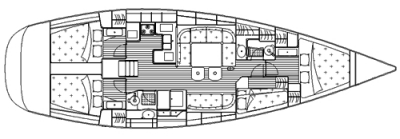 Yachtcharter - Segelyacht Grand Soleil 50 - 4-Kabinen-Version