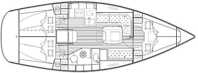 Bavaria 35 cruiser - Yachtcharter für 4 Personen