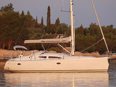 Elan 385 Impression - Yachtcharter für 6 - 7 Personen