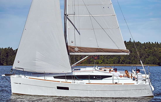 Segeln mit der Segelyacht Sun Odyssey 319