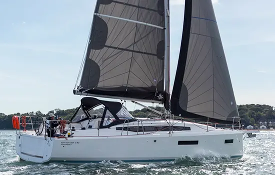 Die Segelyacht 'Sun Odyssey 380' Die Segelyacht 'Sun Odyssey 380'