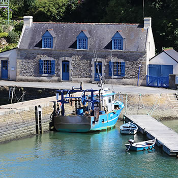 Fischerhaus in der Bretagne