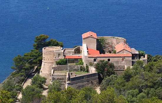 Ile de Port-Cros - Blick über das Fort