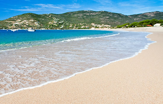 Korsika: Strand im Golf von Sagone