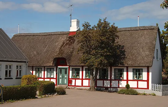 Häuser auf Samsø in Dänemark