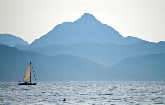 Segeln vor Korsika